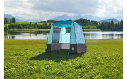CAMPTIME | Venus Tienda Universal de Almacenamiento y Cocina Autoportante | Lona de Camping Antimosquitos | Plegable para Niños